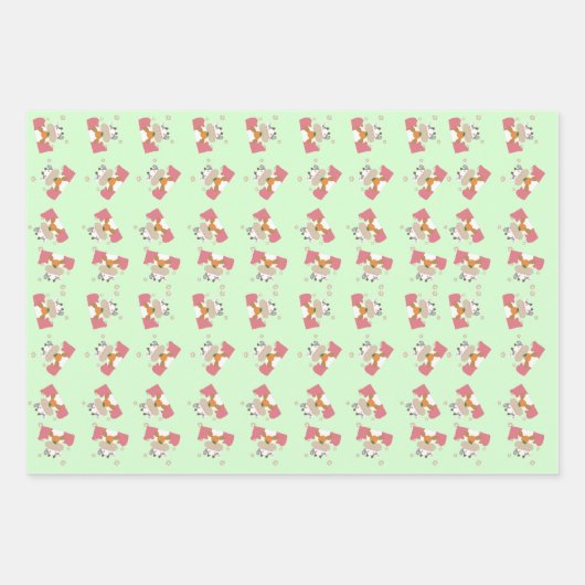 kleine Kuh Geschenkpapier Set (Vorderseite 2)