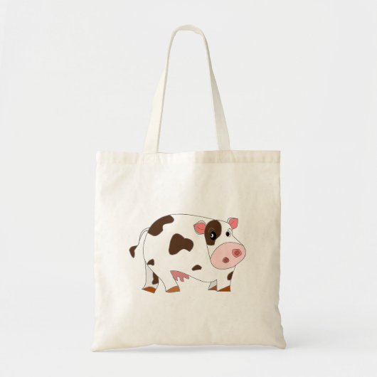 Kleine Kuh Tote Tasche (Vorne)