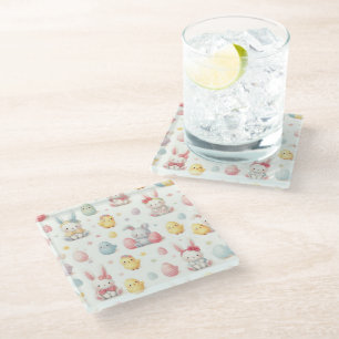 Kleine Küken & Bunny's Glasuntersetzer