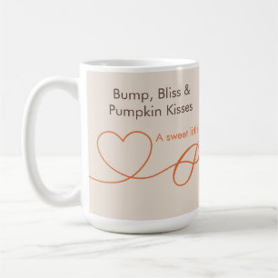 Kleine Kürbis-Baby-Party – Herbst Chic Kaffeetasse