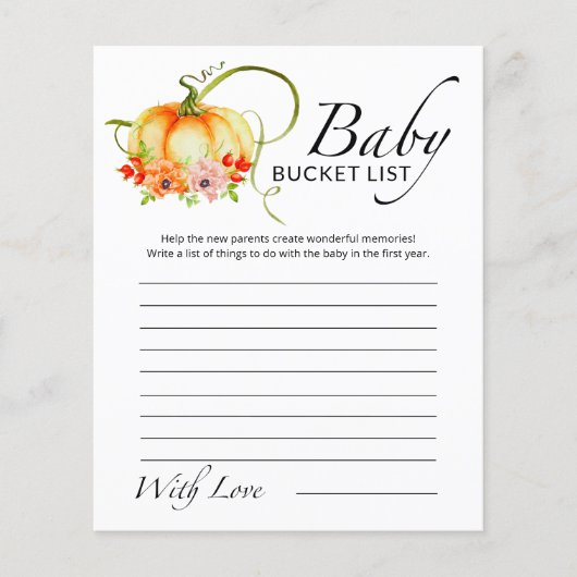 Kleine Kürbis-Blumenzange (Vorderseite)