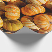 kleine Kürbis Geschenkpapier (Ecke)