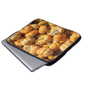kleine Kürbis Laptopschutzhülle (Vorne Knopf)