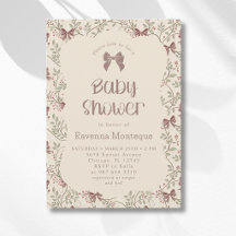 Kleine Kürbis-Salbeiblätter-Bogen-Baby-Party