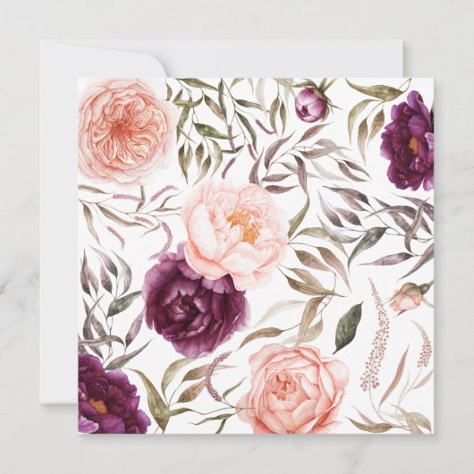 Kleine Kürbis Wasserfarbendusche (Rückseite)