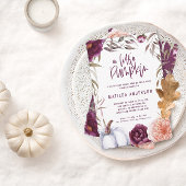 Kleine Kürbis Wasserfarbendusche