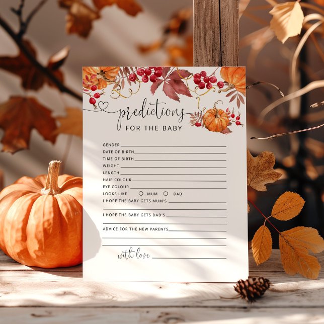 kleine Kürbisbaby Vorhersagen und Ratschläge (Von Creator hochgeladen)