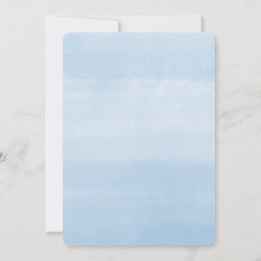 Kleine Kürbisblütendusche Einladung (Rückseite)