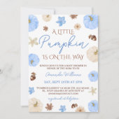 kleine Kürbisbrunnendusche Einladung (Vorderseite)