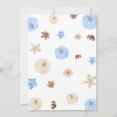 kleine Kürbisbrunnendusche Einladung (Rückseite)