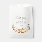 kleine Kürbisbrunnendusche Geschenktütchen (Vorderseite)