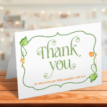 Kleine Kürbisgeschlechtsneutrale Falldusche