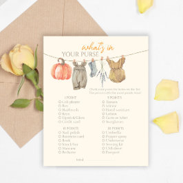 Kleine Kürbiskleider, was in deinem Handspiel ist