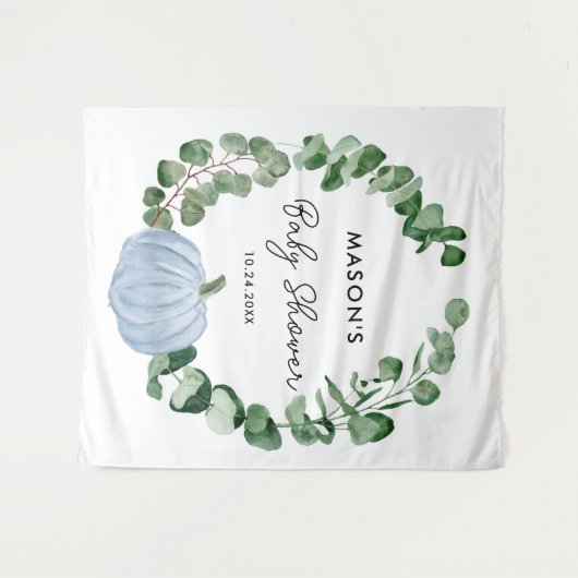 Kleine Kürbisknechtendusche Hintergrund Wandteppich (Vorderseite (Horizontal))