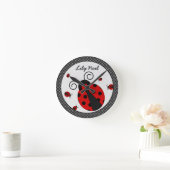 Kleine Lady Ladybug Med. Uhr ideal für Kinderzimme (Zuhause)