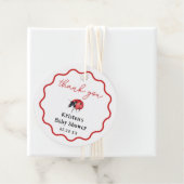 Kleine Ladybug Girl Baby Dusche Danke für Ihre Fav Geschenkanhänger (Beispiel)