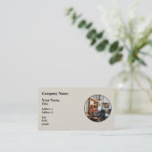 Kleine Laie im Maschinengeschäft Visitenkarte (Stehend Vorderseite)