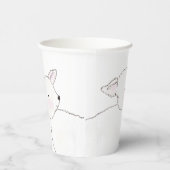 Kleine Lambdusche Pappbecher (Rechts)