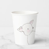 Kleine Lambdusche Pappbecher (Rückseite)