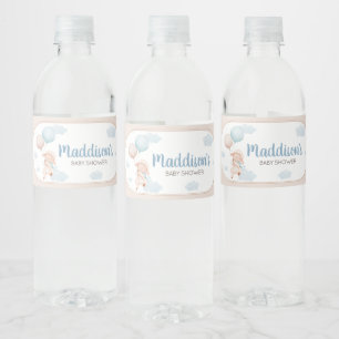 Kleine Lamm-Baby-Party Wasserflaschenetikett