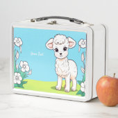 Kleine Lamm Metal Lunch Box (Beispiel)