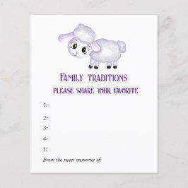 Kleine Lamm-Schafspuppe Traditionen