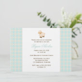 Kleine Lamm-Taufe Einladung (Stehend Vorderseite)