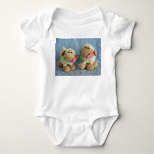 Kleine Lämmer Baby Strampler