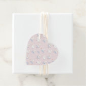 Kleine Lämmer, die auf der Wolken-Baby-Dusche häng Geschenkanhänger (Beispiel)