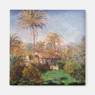 Kleine Landfarm in Bordighera von Claude Monet Magnet