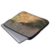 Kleine Landstraße Laptopschutzhülle (Vorne Knopf)
