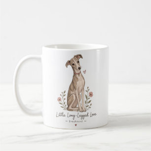 Kleine Langbeinige Liebe - Süßes Windhund-Hund-Shi Kaffeetasse