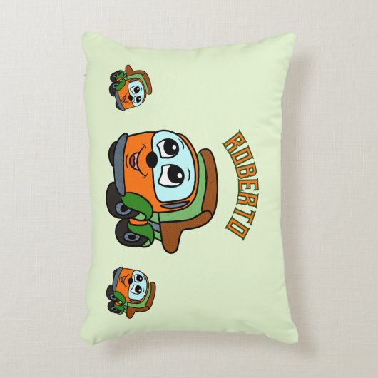 Kleine Lastkraftwagen Dekokissen (Vorderseite(Vertikal))