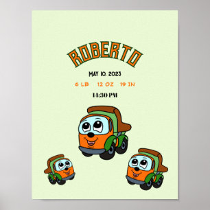 Kleine Lastwagen Poster
