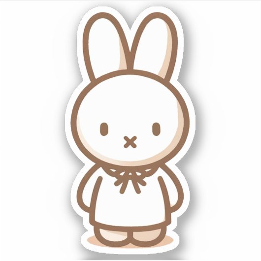 Kleine, latte Bandkleid, kundenspezifisch geschnit Aufkleber (Vorderseite)