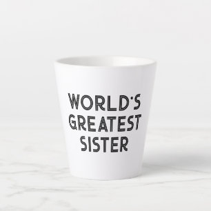 Kleine, latte Tasse für die größte Schwester der W