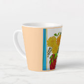 Kleine Latte-Tasse Milchtasse (Linke Ecke)