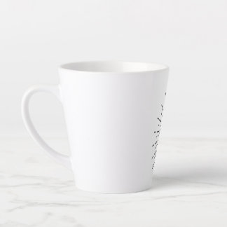 Kleine Latte-Tasse Milchtasse
