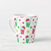 Kleine Latte-Tasse Milchtasse (Linke Ecke)