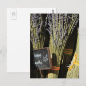 Kleine Lavendelsträuße Postkarte (Vorne/Hinten)