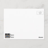 Kleine Lavendelsträuße Postkarte (Rückseite)