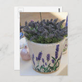 Kleine Lavendelsträuße Postkarte (Vorne/Hinten)