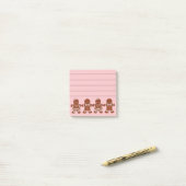 Kleine Lebkuchen Mädchen Jungen Post It Notizen (Auf Schreibtisch)