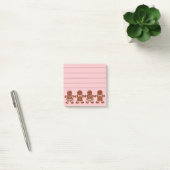 Kleine Lebkuchen Mädchen Jungen Post It Notizen (Büro)