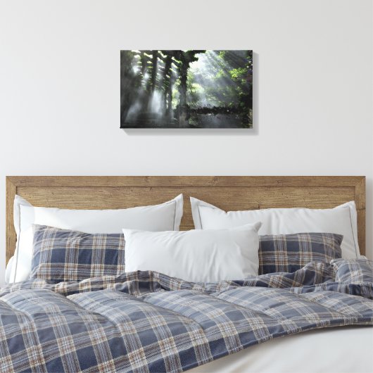Kleine Leinwand des schattierten Weges (Insitu (Schlafzimmer))