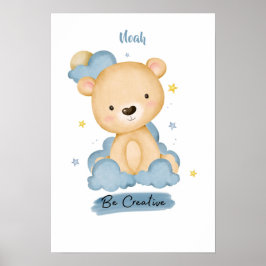 Kleine Lektionen Bären aus der Cloud Poster