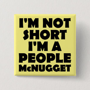 Kleine Leute Nugget Lustiger Knopf Abzeichen Pin Button