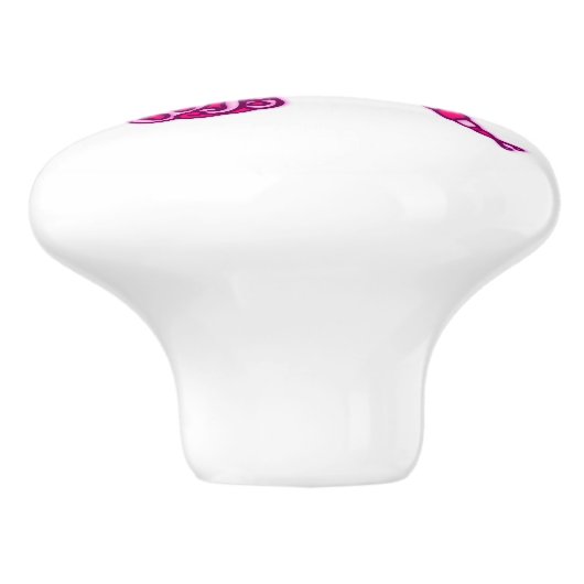 Kleine Libelle Keramikknauf (Seitenansicht)