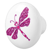 Kleine Libelle Keramikknauf (Rechts)