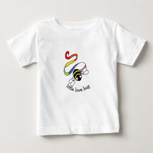 Kleine Liebe Bug Baby & Kids Baby T-shirt (Vorderseite)